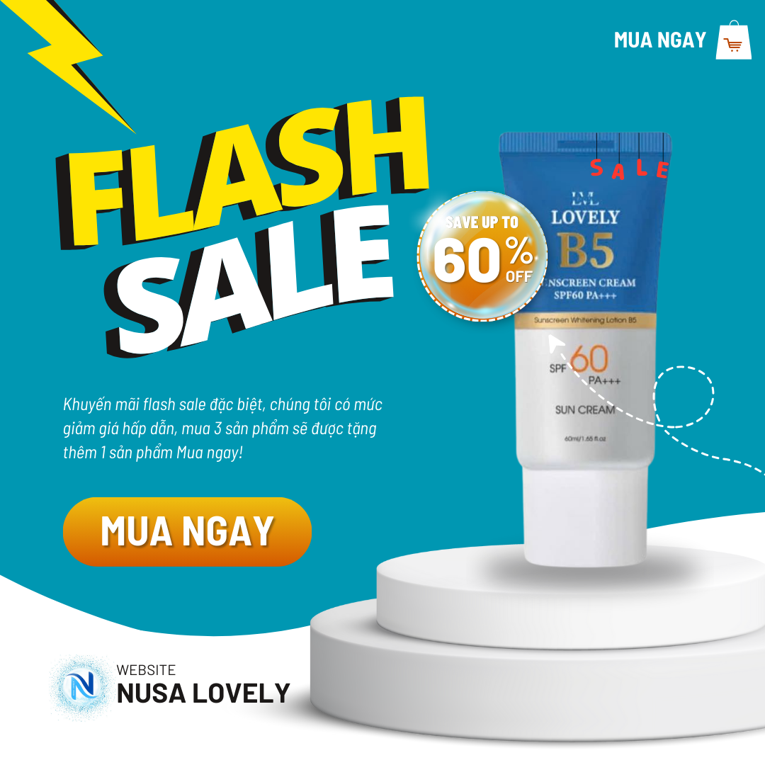 Kem Chống Nắng Phổ Rộng B5 SPF60 PA+++ (60ml)