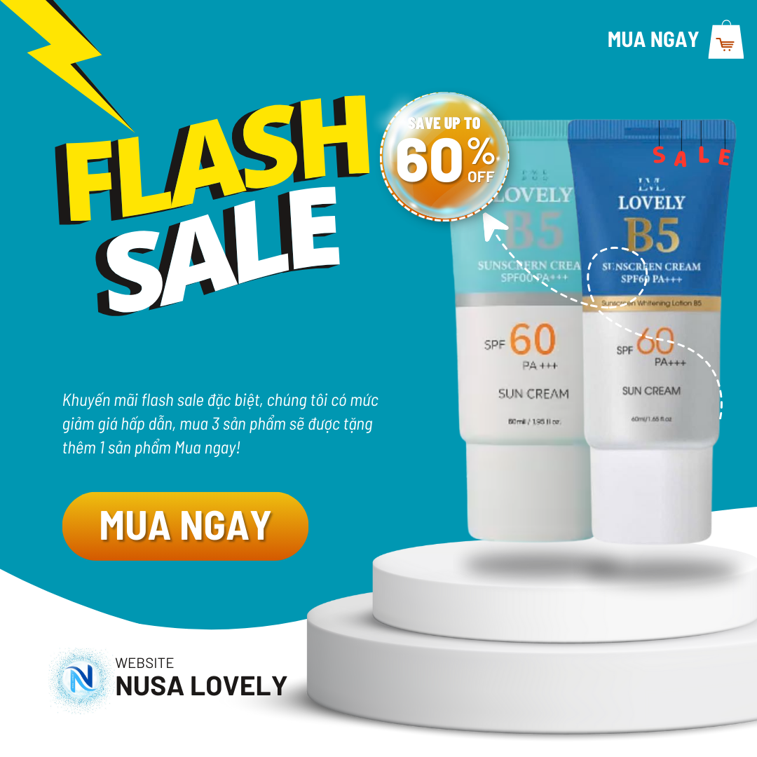 Kem Chống Nắng Phổ Rộng B5 SPF60 PA+++ (60ml)